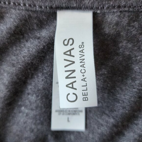 Bella + Canvas Boxer Dog Coolest People Gray Graphic T-Shirt Mens Large - Picture 5 of 6